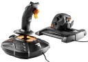 Thrustmaster T.16000M FCS Flight Pack - Kontrollspak, gasspjeld og pedaler - kablet - for PC