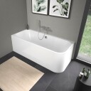 Duravit Happy D.2 Badekar m/panel 1800x800 mm. Venstre hjørne