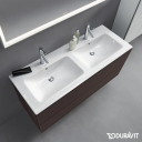 Duravit Me By Starck Dobbelservant 1300x490 mm, u/blanderhull, Wondergliss