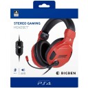 Big Ben Stereo Gaming Headset V3 Ps4/ps5 - Rød