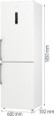 Gorenje NRK619CA2W5 Kombiskap (hvit)