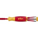 Wiha LiftUp electric 2831 - Screwdriver handle with bit set - 75 mm