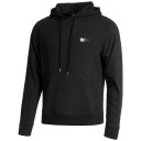 Wilson M Triblend Hoodie Black Pdl, Padel- og tennisgenser herre