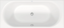 Duravit D-Neo Badekar for innbygging 1800x800 mm, Hvit