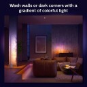 Philips Hue Gradient Signe gulvlampe (hvit)