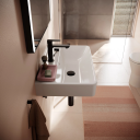 Hansgrohe Xanuia Q Vegghengt Servant 65x39 cm m/1 bl.hull m/ol Hvit m/SC