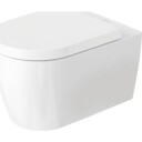 Duravit ME By Starck Vegghengt toalett 370x570 mm. Hvit Matt