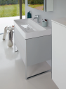 Duravit DuraSquare Møbelservant 800x470 mm, m/1 blanderhull