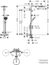 Hansgrohe Raindance Select S 240 Ø240 mm, 1jet, Hvit Matt