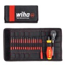 Wiha Torquevario-S Electric 2872 - Torque Screwdriver With Bit Set - Isolert - 0.8 - 5 N·M - Inn Folding Bag