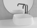 Scandtap Bathroom Concepts Solid S3 380x380 mm, Hvit Matt