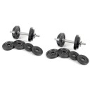 Hammer Sport Hammer Dumbbell Set Black 30kg (2x item 6721)