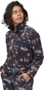 Patagonia Lightweight Synchilla Snap-T Fleece Pullover Dame Swirl Floral Pitch Blue M