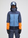 Peak Performance Vislight GORE-TEX C-Knit 3L Shell Jacket Herre Ombre Blue/Shallow/Orange Dune L