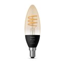 Philips Hue White Ambiance E14 filament stearinlyspære, 1-pack