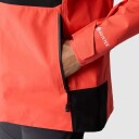 The North Face W Jazzi Gtx Jacket Radiant Orange/tnf Black L