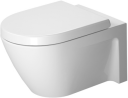 Duravit Starck 2 Vegghengt toalett 365x540 mm, Hvit