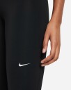 Nike Pro Mid-Rise Mesh-Panelled Tights Dame Black/White M