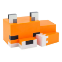 Minecraft Fox-lampe