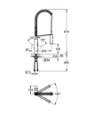 GROHE K7 KJØKKENARMATUR M/UTTREKKBAR TUT