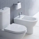 Duravit Darling New Gulvstående bidé 370x630 mm, 1 blanderhull og overløp