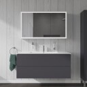 Duravit Me by Starck servant, 123x49 cm, hvit