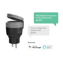 Hombli - Smart Outdoor Socket EU V2, Black