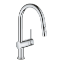 Grohe Minta Touch blandebatteri m. C-kran og uttrekkbar tut