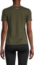 Casall Essential Mesh Detail Tee Dame Forest Green 34