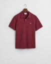 Klassisk piquéskjorte i regular fit WINE RED 4XL