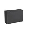 ReCollector - Small Wall storage / Bathroom bin - Black Raven