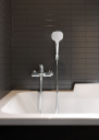 Hansgrohe Logis 1-greps Badekarbatteri Krom