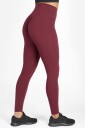 FAMME - Red Scrunch Tights - XS