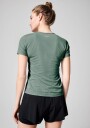 Casall Essential Mesh Detail Tee Dame Dusty Green 34