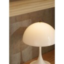 Louis Poulsen - Panthella 160 table Bordlampe Anniversary IP44 Messing/Opal Hvit Louis Poul