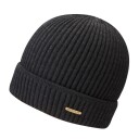 Stetson Unisex Beanie Merino Wool OneSize, Black