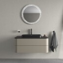 Duravit Happy D 2 Plus servant, 60x40cm, matt antrasitt