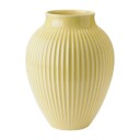 Knabstrup Keramik Knabstrup vase riller 27 cm Gul