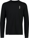 Mons Royale Men's Cascade Merino Flex 200 Long Sleeve L, Black