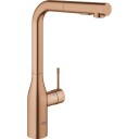 Grohe Essence blandebatteri m. L-kran og hånddusj (warm sunset) 706117113