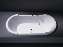 Duravit Starck Badekar for innbygging 1900x900 mm, Ovalt