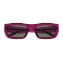 A. Kjærbede Fame Sunglasses Burgundy Transparent KL2206-BTR