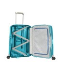 Samsonite S'Cure hard kabin koffert 55 cm/34L Aqua Blue