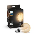 Philips Hue White filament E27 globuspære, Ø9,3, 7,2W