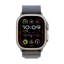 Apple Watch Ultra 2 49mm GPS+CEL Titanium L (Blå/Alpine Loop)