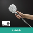 Hansgrohe Croma Select E Hånddusj Vario EcoSmart, Hvit/Krom