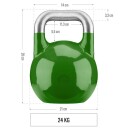 Gorilla Sports Kettlebell Competition Pro