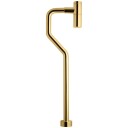 Tapwell Xa200 Vannlås S-gulvavløp Ø32mm Honey Gold