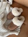 Roberto Rosso - Sheepskin Camel storrelse 36