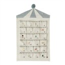 OYOY Living Circus Christmas Calendar Beige / Blue L300183